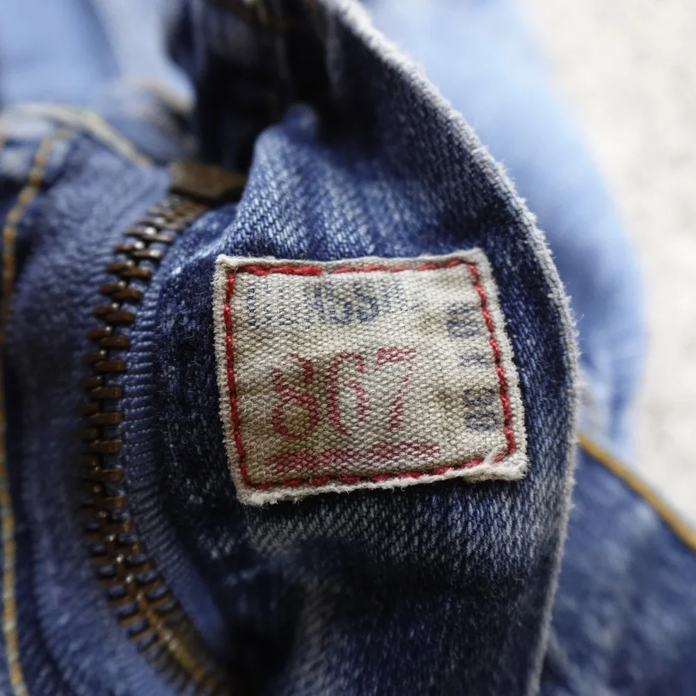 Polo Ralph Lauren Jeans Mens 40X30 Dark‎ Blue Denim Pants 867 Classic Straight